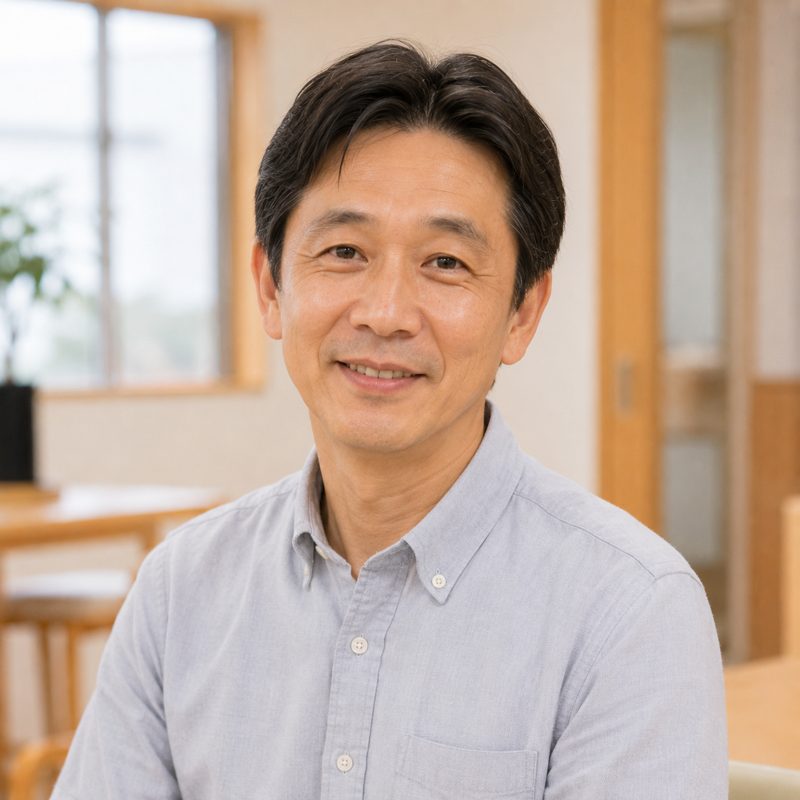 50代・利用者のご家族(架空の人物イメージ)