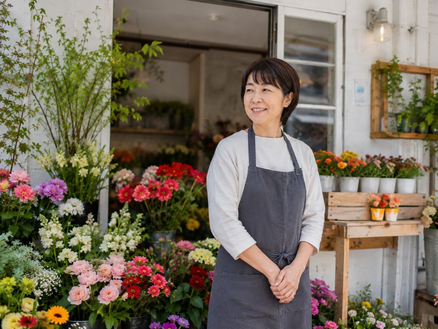 店主のポートレート