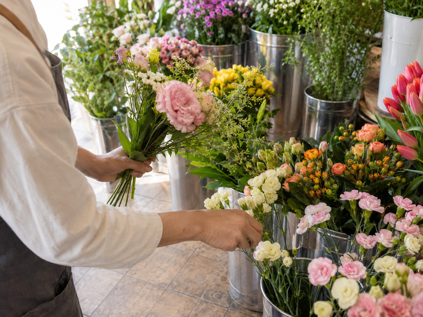 自宅用の気軽な花