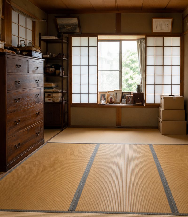 片付け後の和室（掲載イメージ）