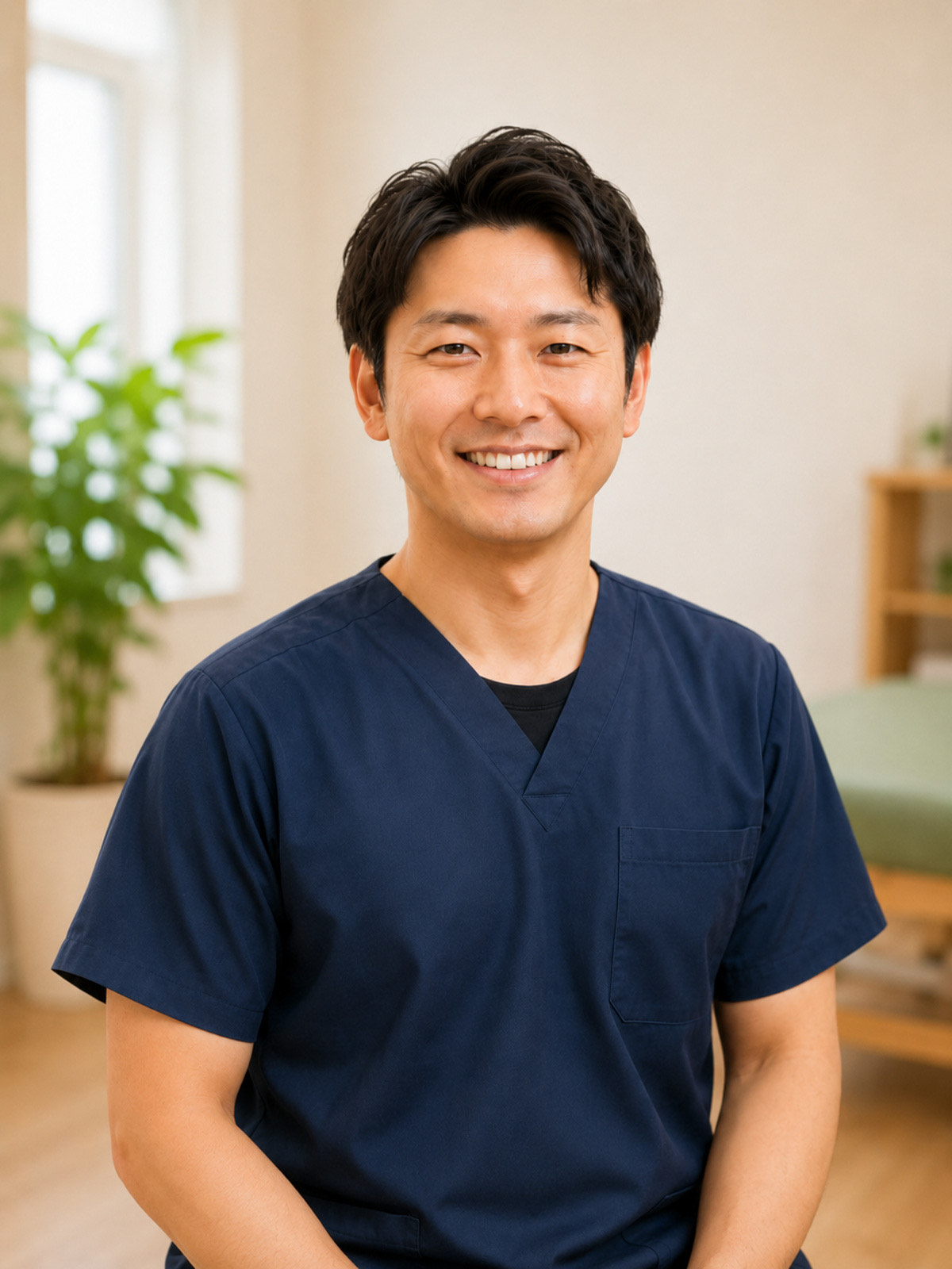 やすらぎ整体院の院長 中村健太